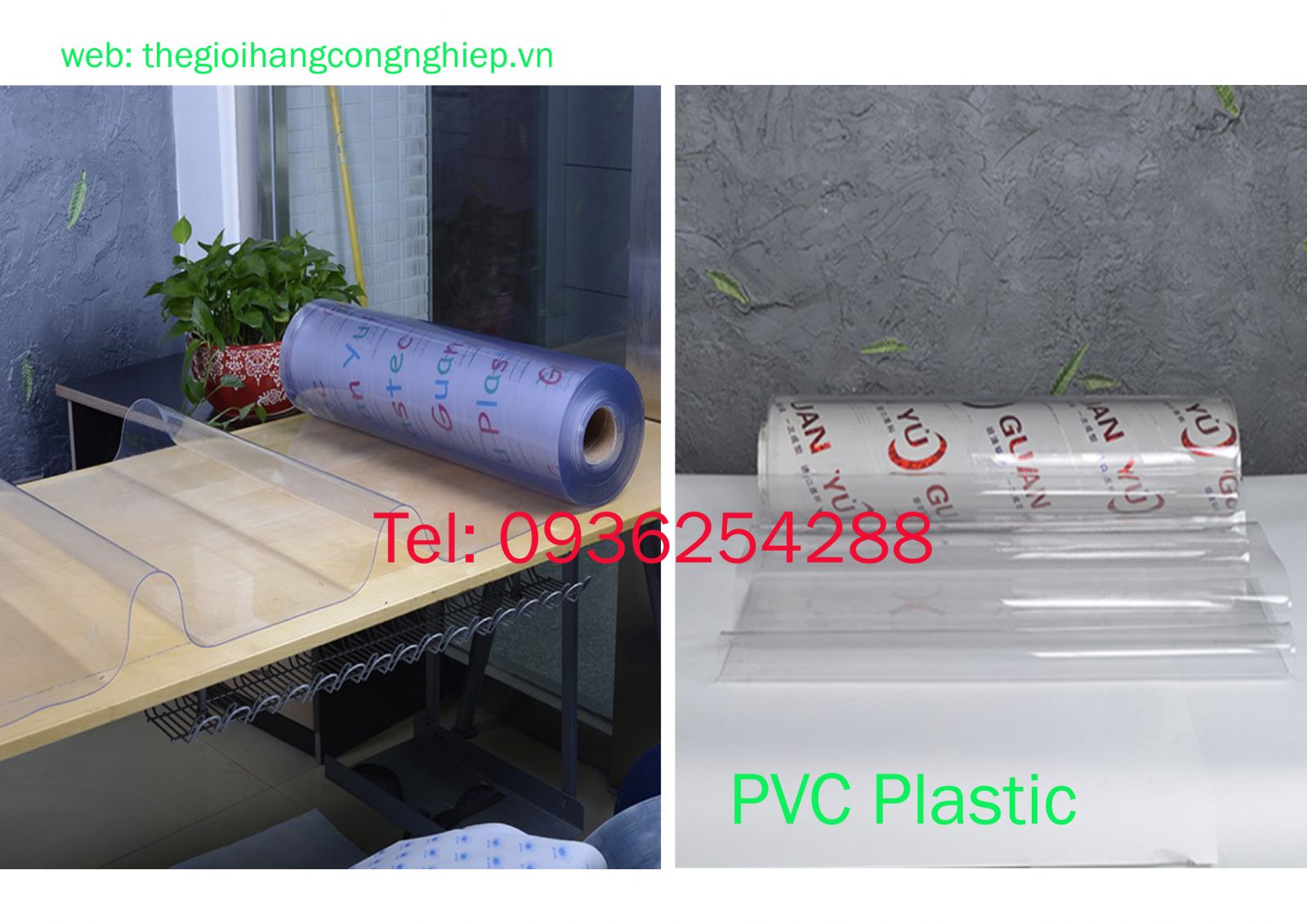 Cuộn nhựa PVC
