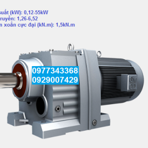 Bộ giảm tốc liền động cơ GUOMAO - XWD10-17-Y30-6P-M1